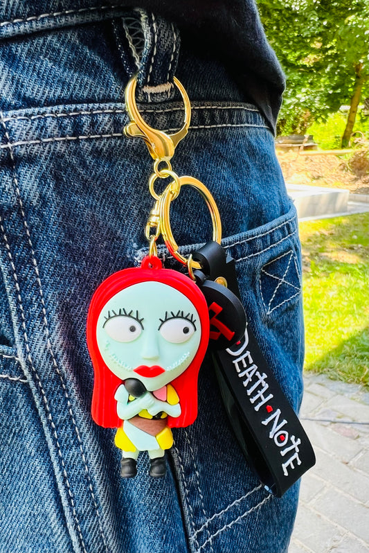 nightmare before christmas sally schlüsselanhänger keychain