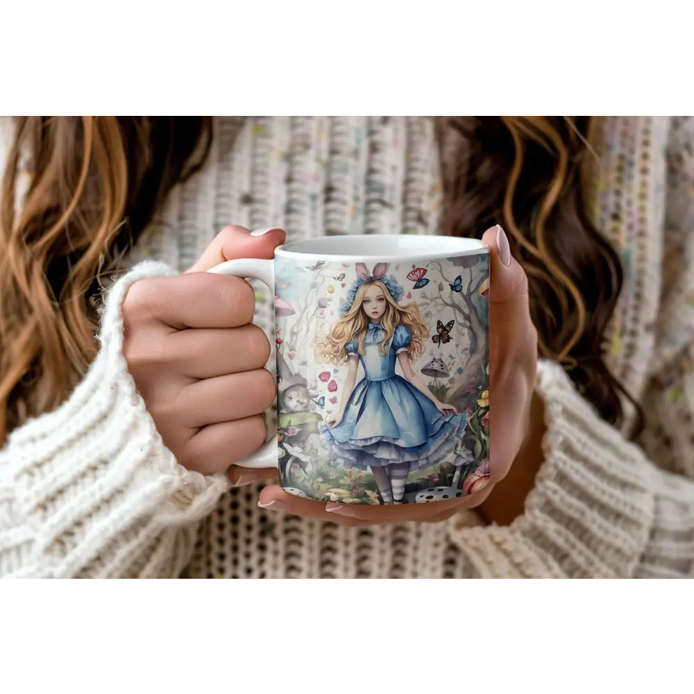 teetasse kafeetasse becher keramik alice keramiktasse