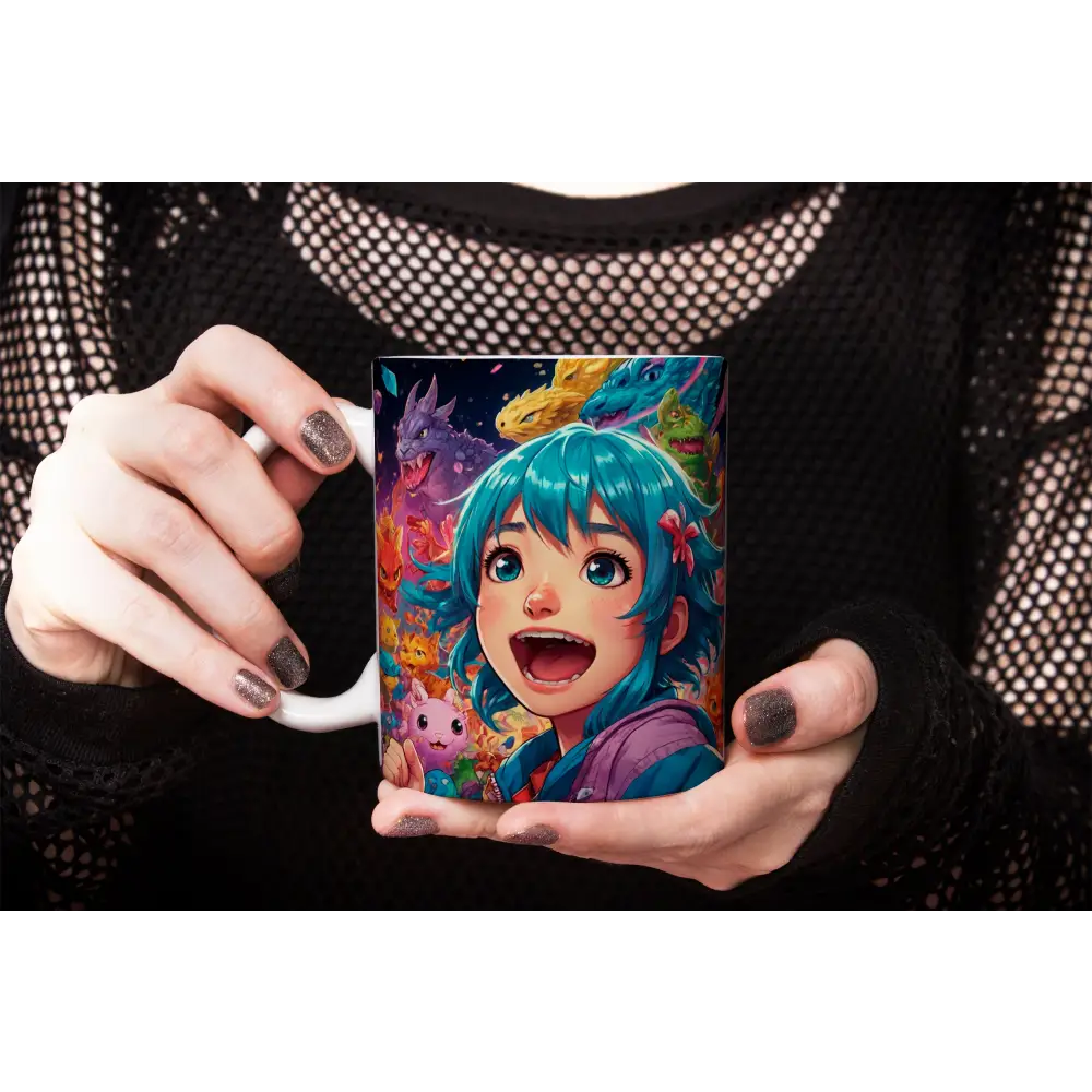 teetasse kafeetasse becher keramik gothik Anime