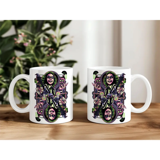 Bedruckte Keramiktasse ’Beetlejuice’ - Tasse