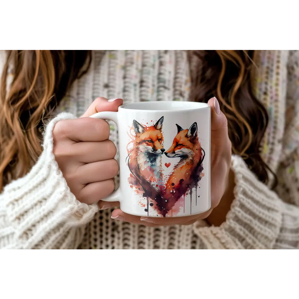 teetasse kafeetasse becher keramik Fuchs