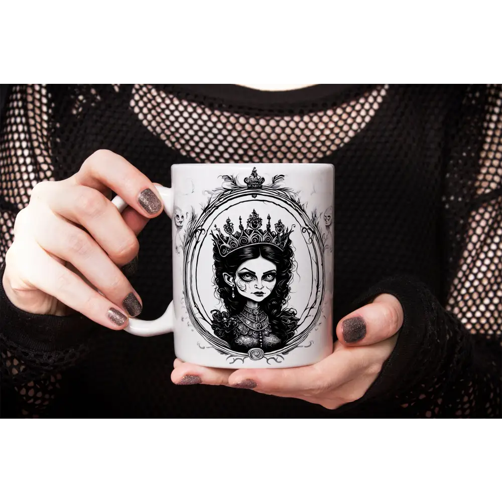 teetasse kafeetasse becher keramik gothik gothic