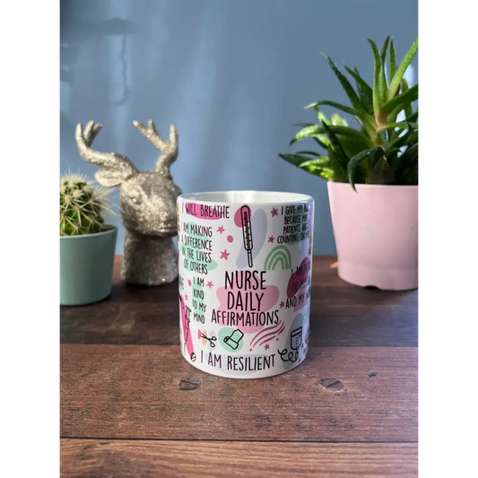 Kaffeetasse tee tasse keramik nurse krankenschwester daily 