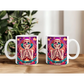 teetasse kafeetasse becher keramik skull skurill skelett the camper