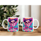 teetasse kafeetasse becher keramik skull skurill skelett the Influencer