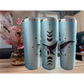 tumbler glitzer kaffeebecher teebecher horror wal