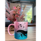 Glitzertasse ’Wal’ Personalisiert - Tasse