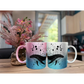 Glitzertasse ’Wal’ Personalisiert - Tasse