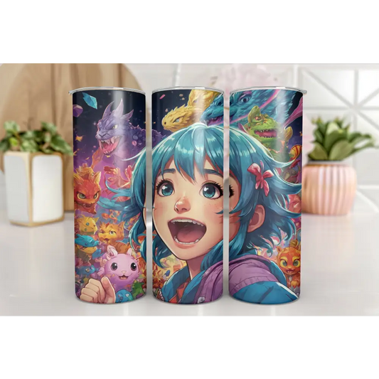 tumbler coffee to go kaffeebecher tee becher anime