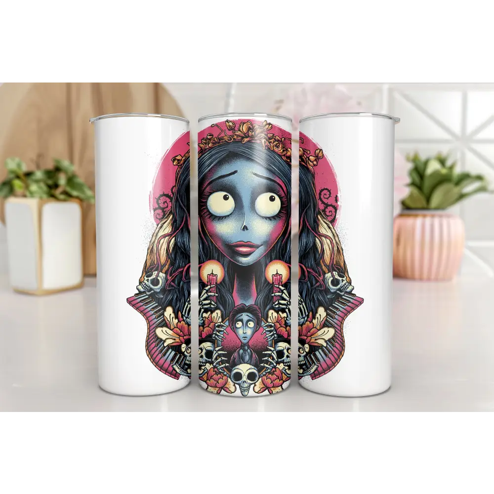 <tumbler coffee to go kaffeebecher tee becher horror Corpse Bride