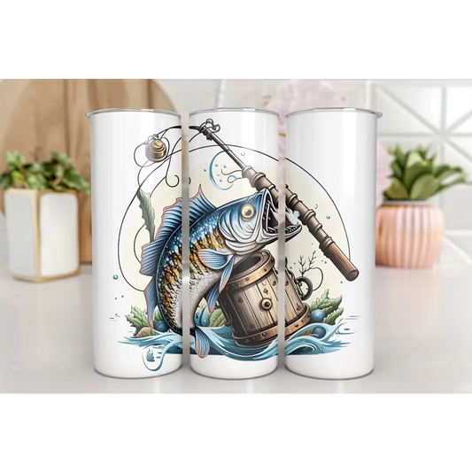 <tumbler coffee to go kaffeebecher tee becher Fisch