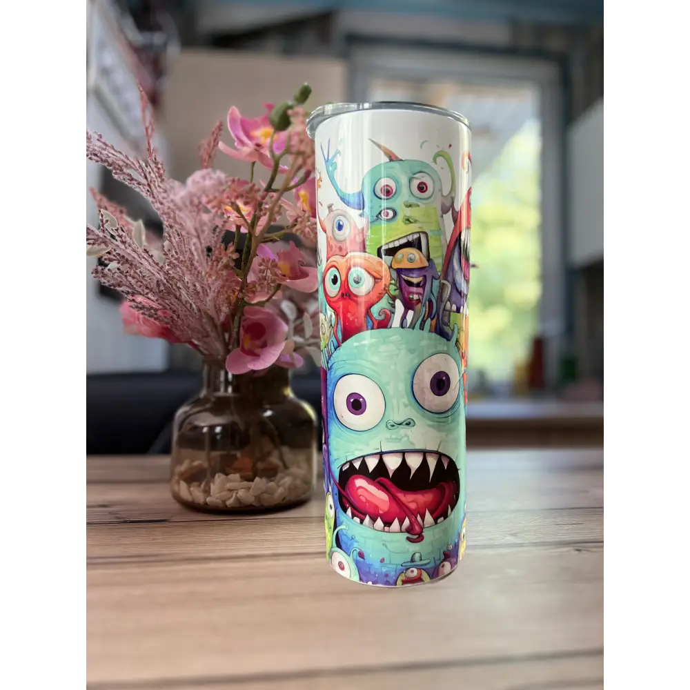 Kaffee To go Becher/Tumbler ’Monster’ Personalisiert