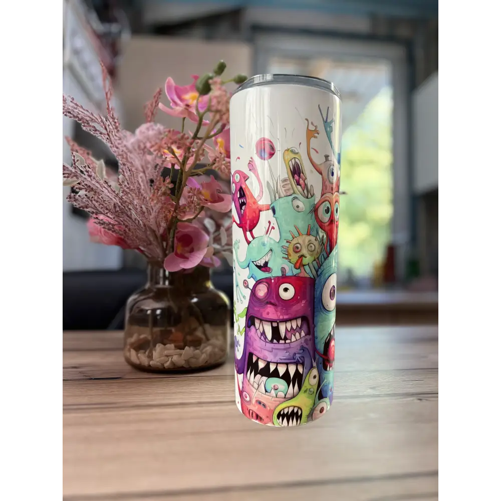 Kaffee To go Becher/Tumbler ’Monster’ Personalisiert