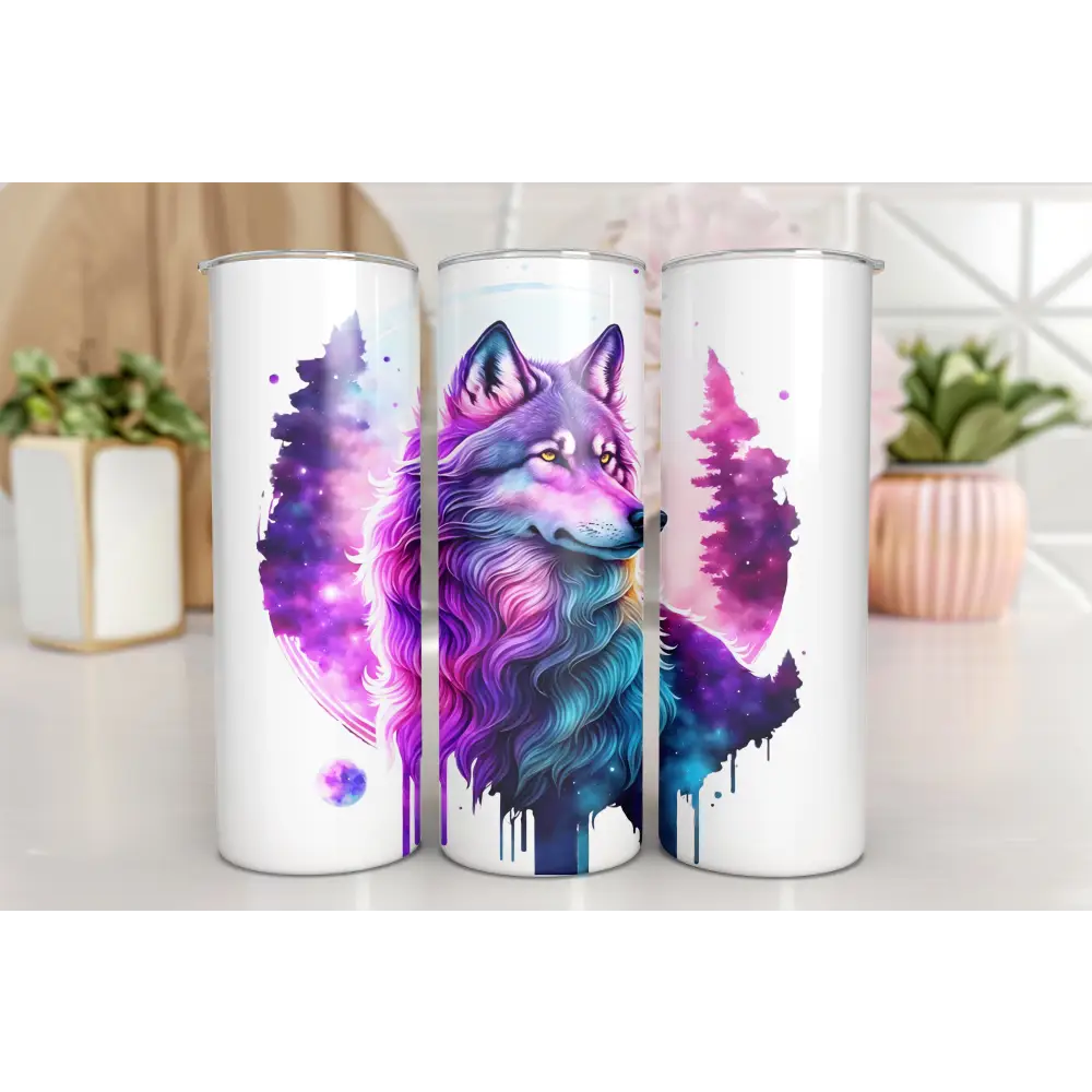 <tumbler coffee to go kaffeebecher tee becher Wolf