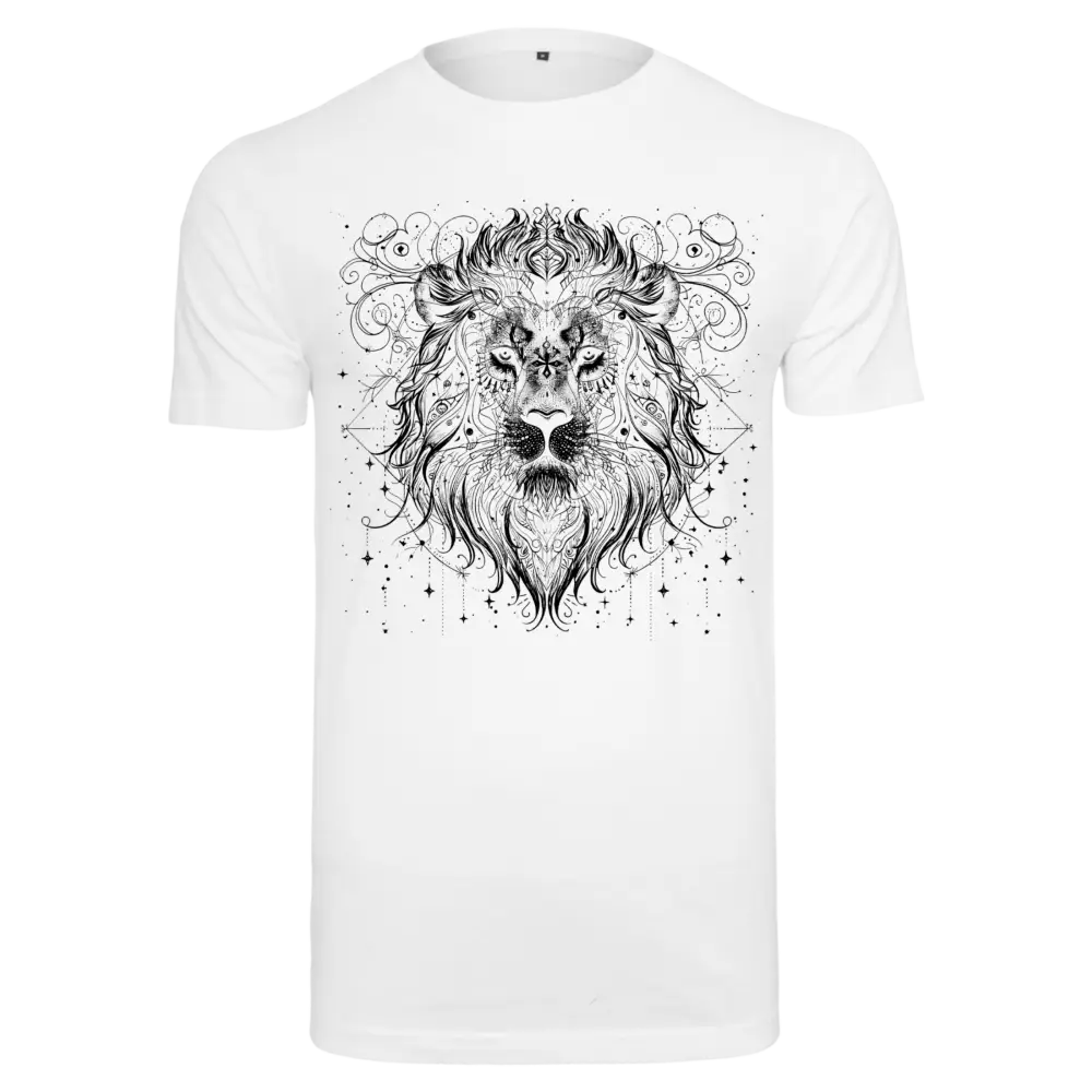 Lion Löwe oversized shirt Siebdruck screenprint gothik gothic personalisiert schwarz weißAries oversized shirt Siebdruck screenprint gothik gothic personalisiert schwarz weiß