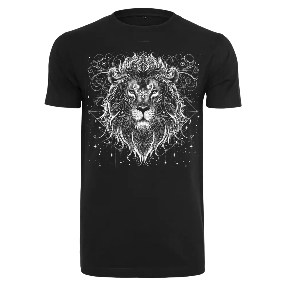 Lion Löwe oversized shirt Siebdruck screenprint gothik gothic personalisiert schwarz weißAries oversized shirt Siebdruck screenprint gothik gothic personalisiert schwarz weiß